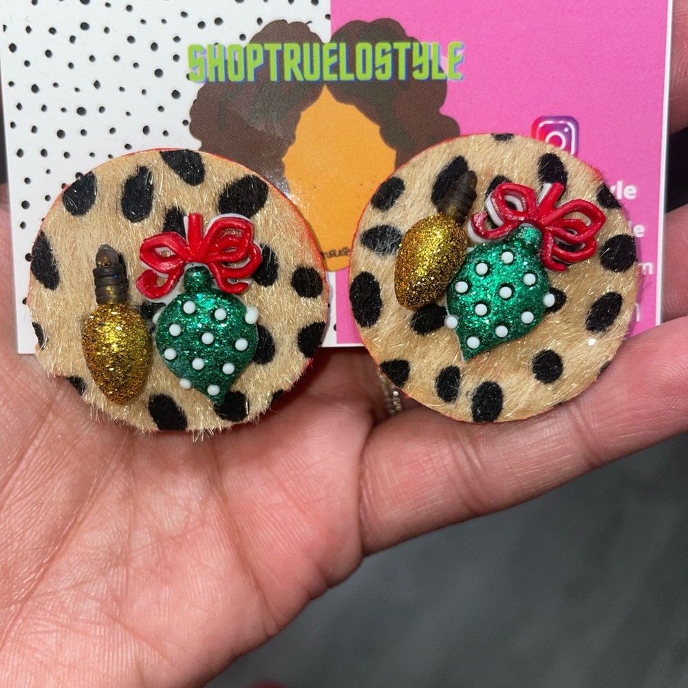 Handmade Christmas Earrings!
